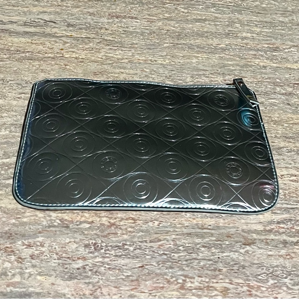 NWOT Kenzo Parfums Metallic Cosmetic bag